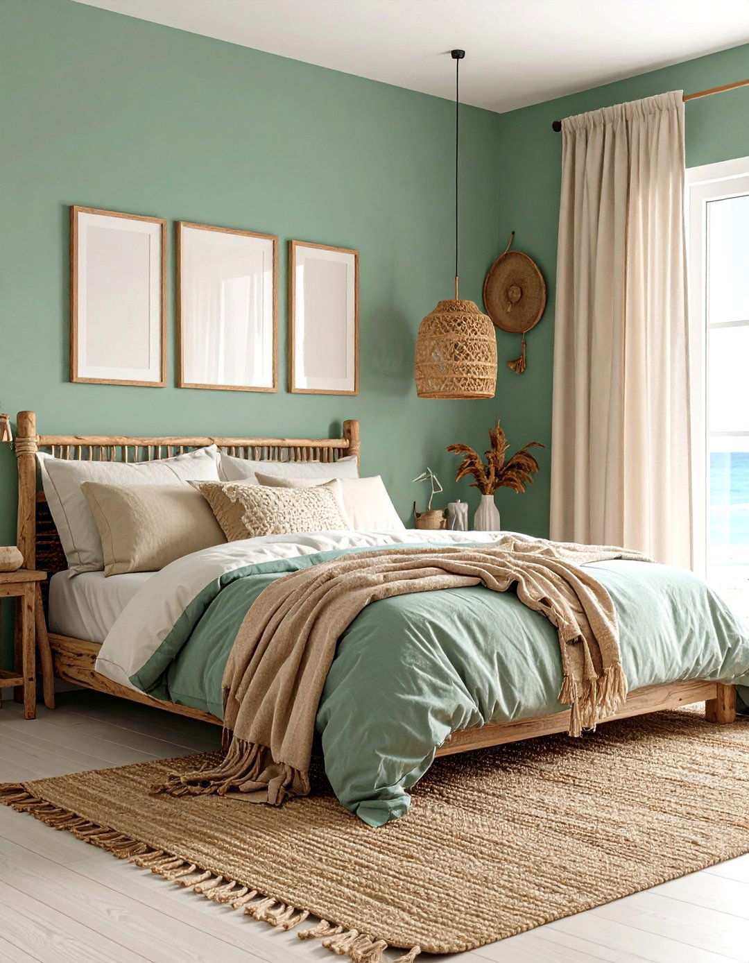Seafoam Green Bedroom Paint Color for Coastal Calm - 20 Bedroom Paint Colors