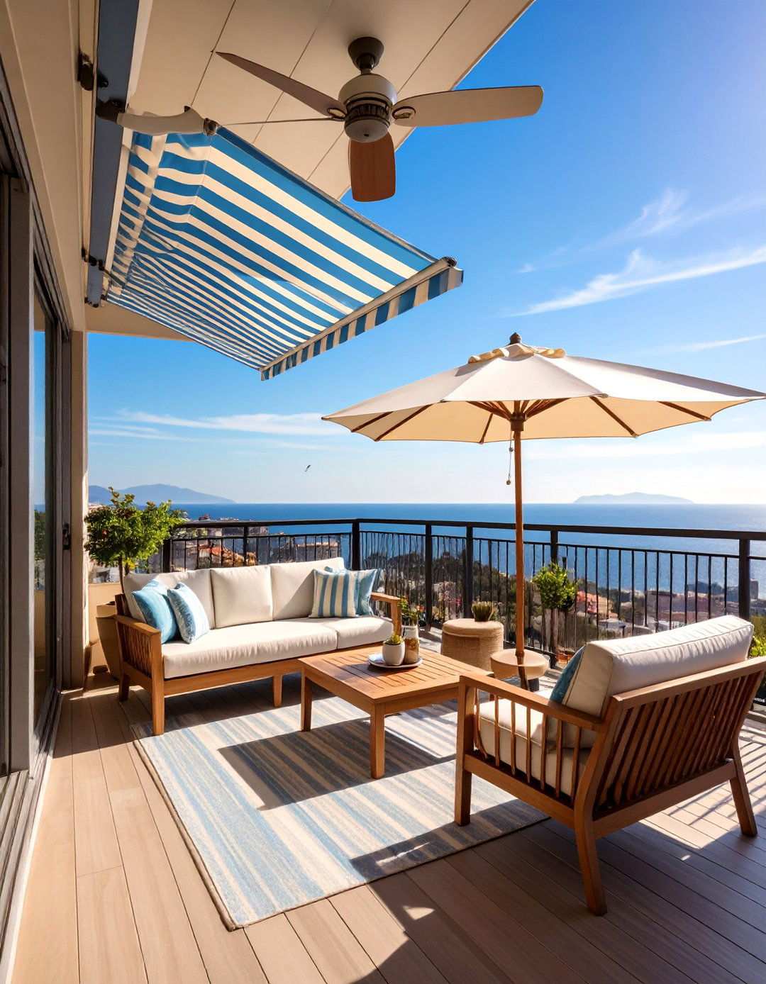 Shade Solutions for Comfortable Balcony Use - 20 Balcony Ideas