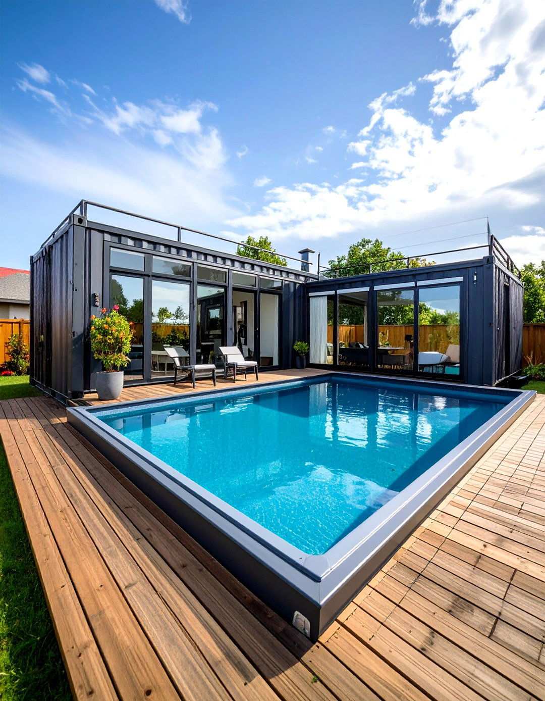 Shipping Container Pool Innovation - 20 Backyard Pool Ideas