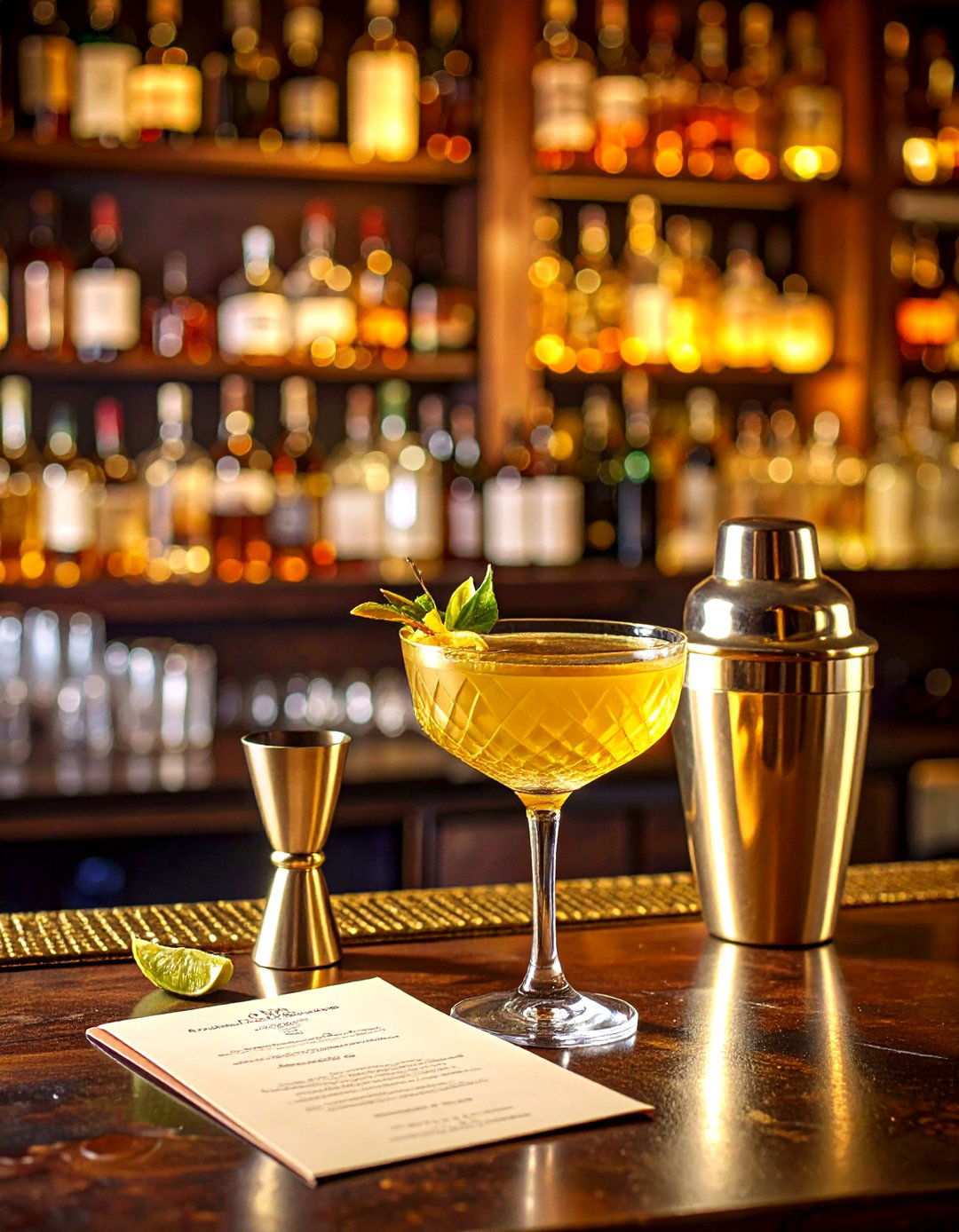 Signature Anniversary Cocktail Creation - 20 50th Wedding Anniversary Ideas