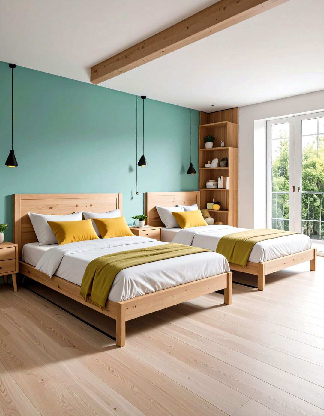 Sliding Bed Mechanisms for Space Saving Efficiency - 20 2 Beds in One Small Room Ideas