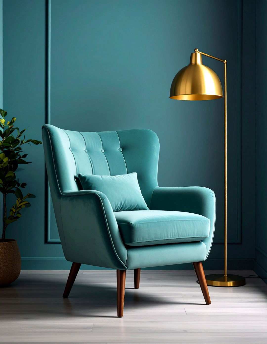 Slim Back Reading Chair Bedroom Seating Area - 20 Bedroom Seating Area Ideas