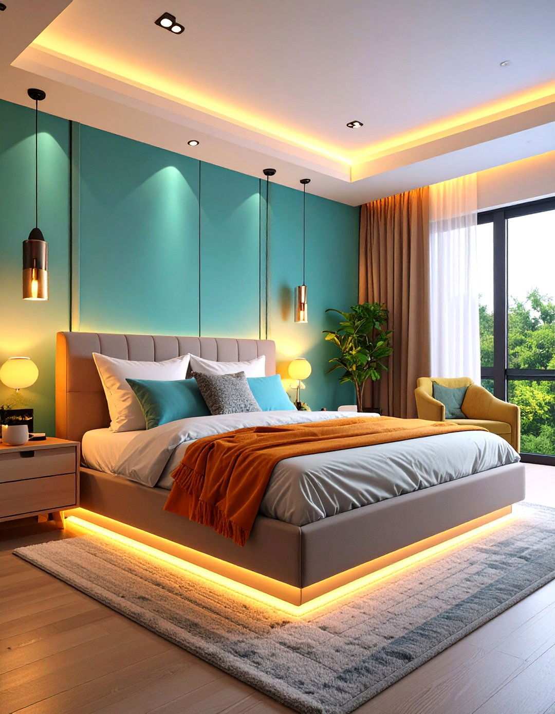 Smart Lighting Bedroom Control - 20 Bedroom Ideas for Women