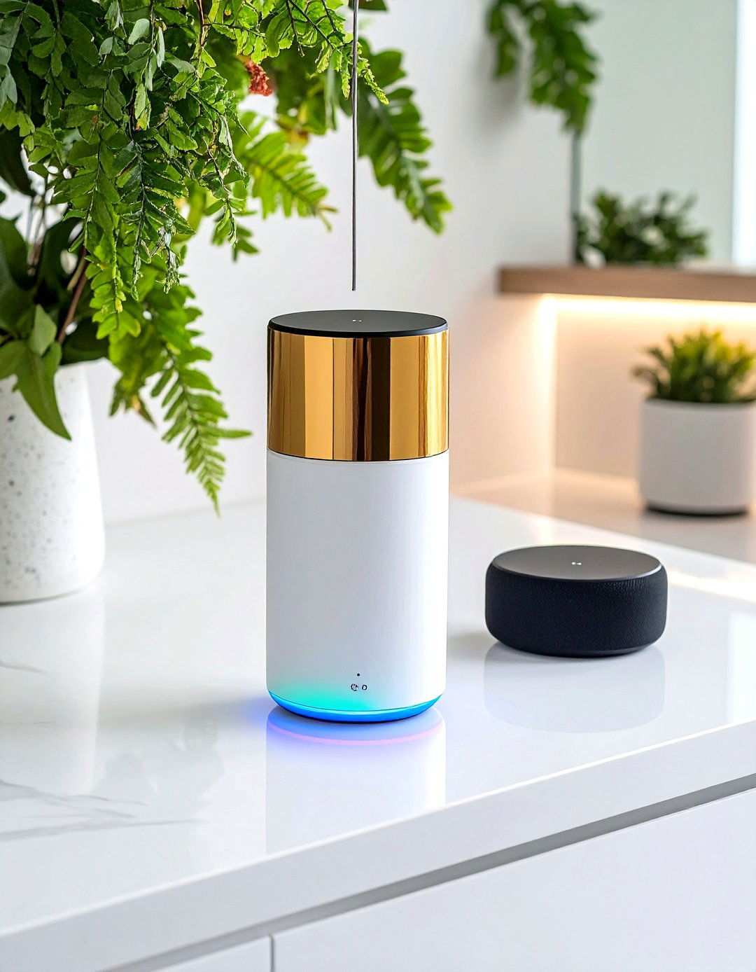 Smart RGB Bathroom Pendant Lighting for Mood on Demand - 20 Bathroom Pendant Lighting Ideas