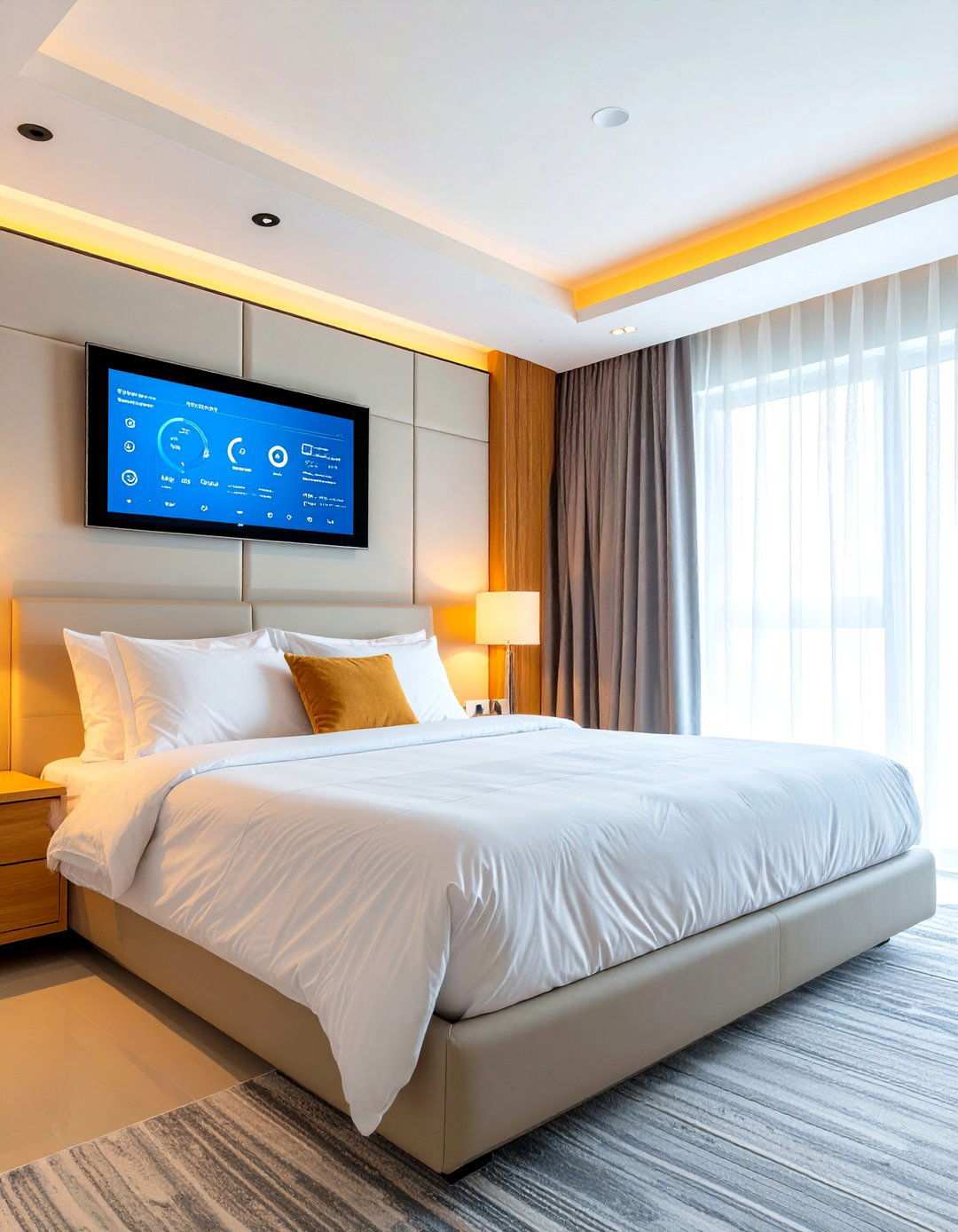 Smart Tech Bedroom Decor Simplifies Comfort - 20 Bedroom Decor Ideas