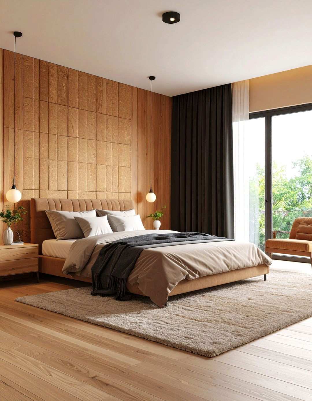 Sound Softened Bedroom Walls - 20 Bedroom Interior Design Ideas