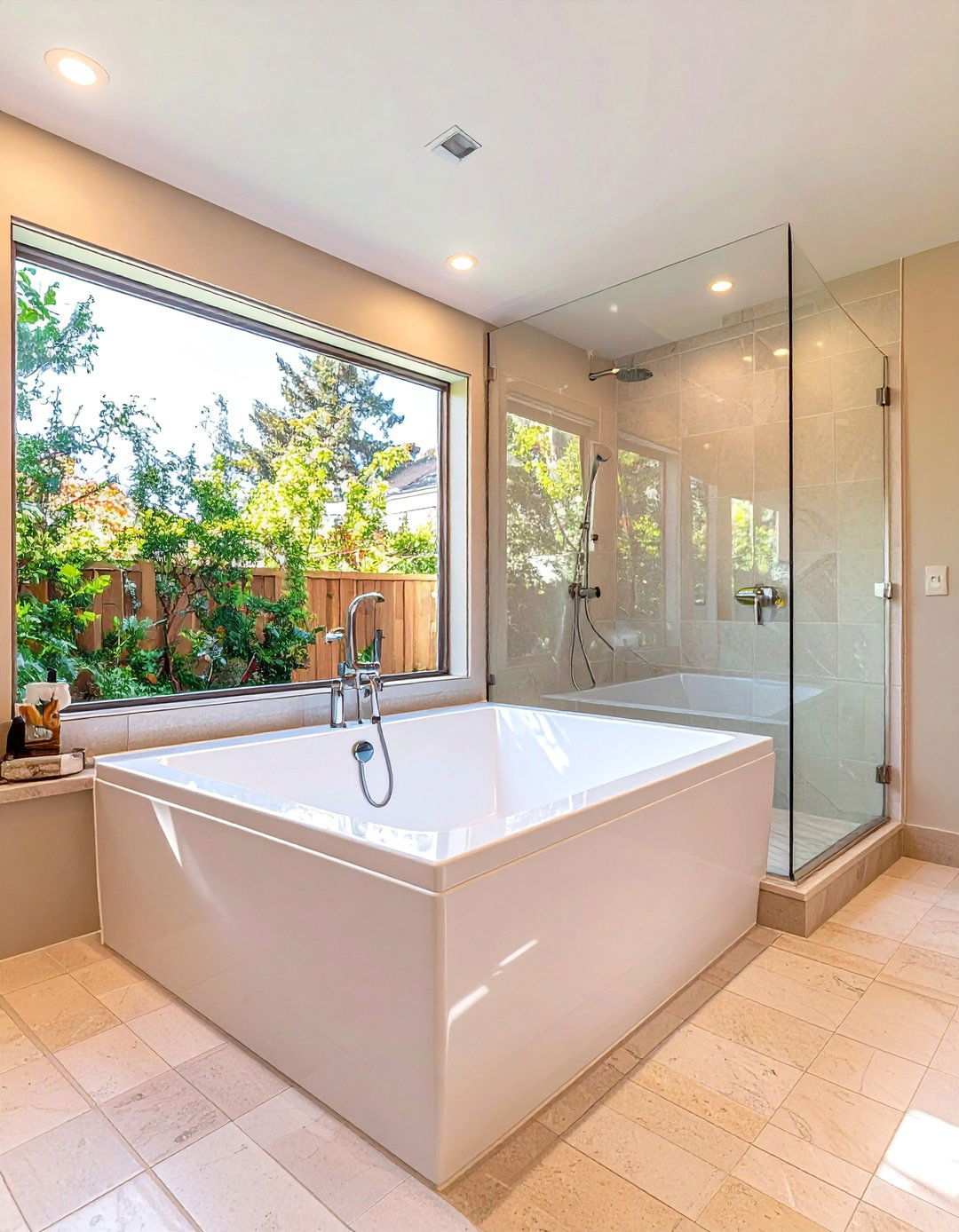 Space Saving Corner Bathtub - 20 Bathtub Ideas