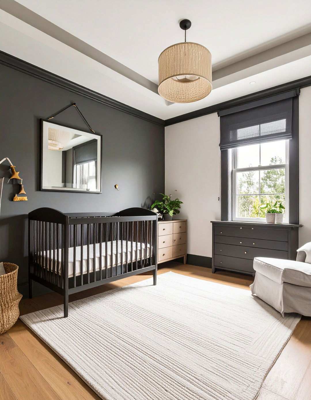 Space Saving Small Black Nursery Tricks - 20 Black Nursery Ideas
