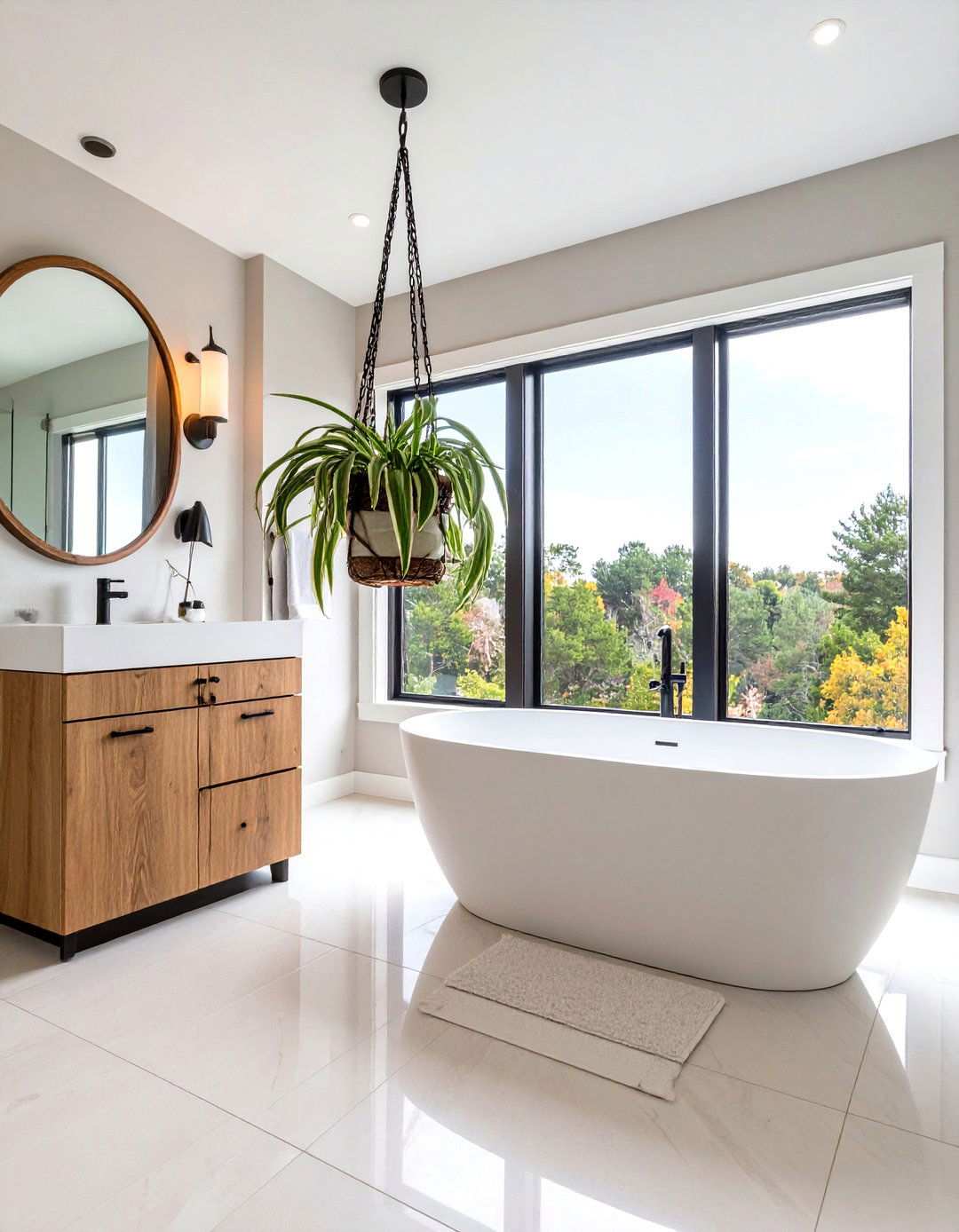 Spider Plant Bathroom Plant for Easy Care - 20 Best Plants for Bathroom