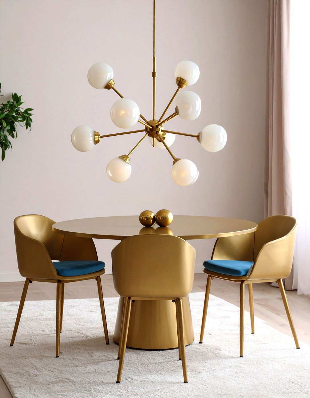 Sputnik Chandeliers for Space Age Dining Room Drama - 20 70s Dining Room Design Ideas