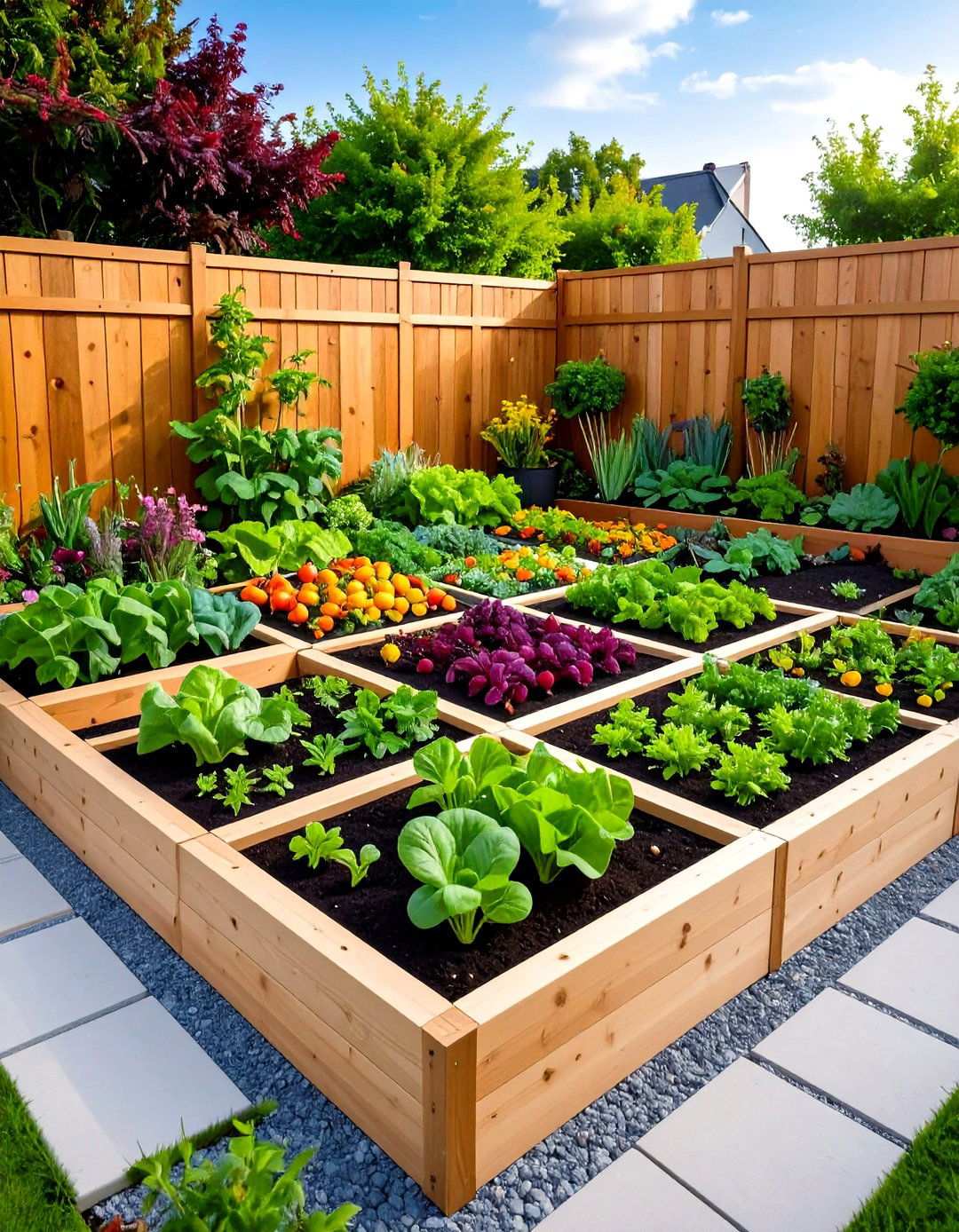 Square Foot Gardening - 20 Vegetable Garden Ideas