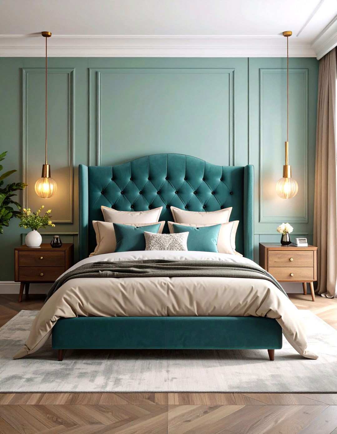 Statement Headboard Bedroom Power - 20 Bedroom Ideas for Women