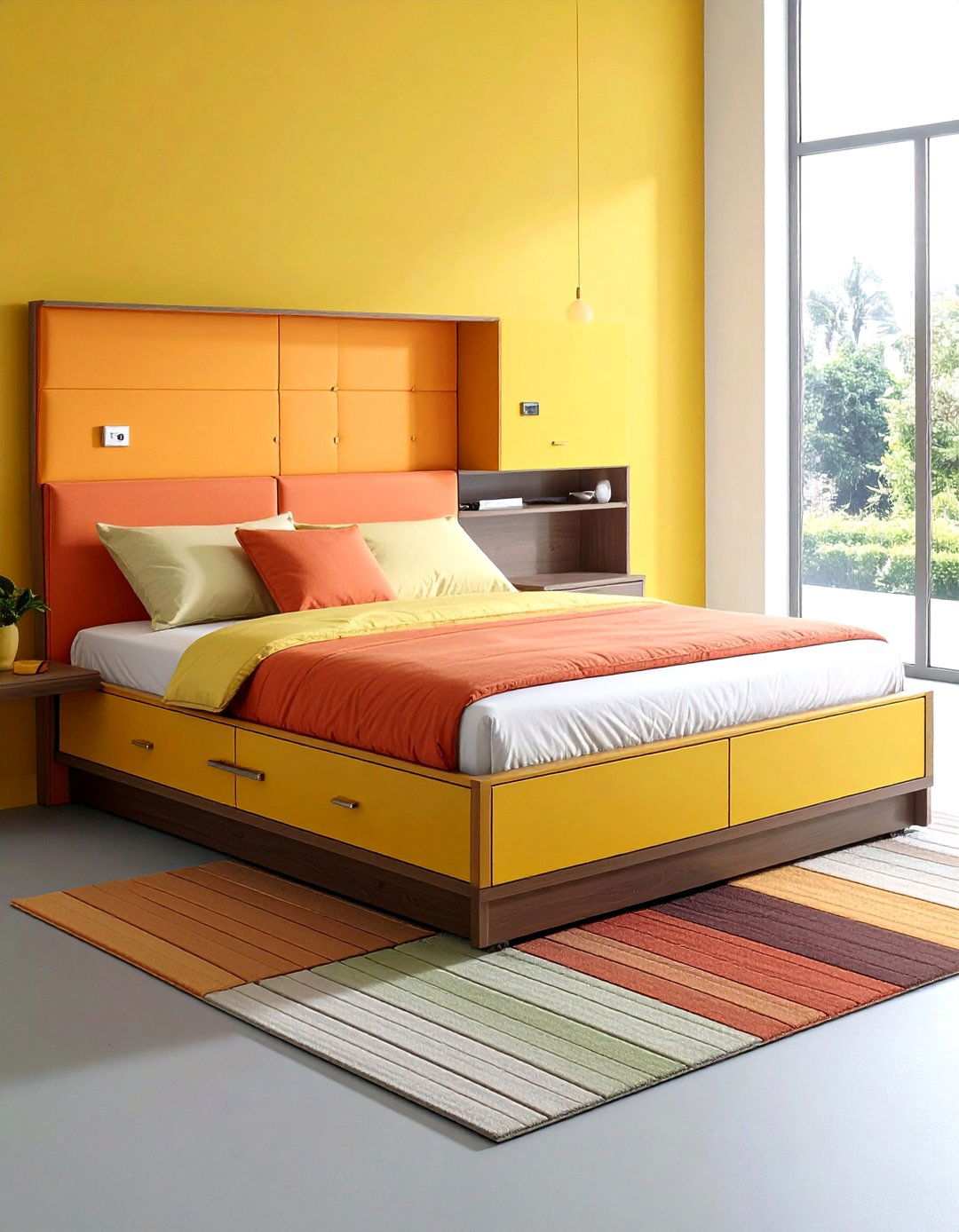 Storage Drawer Platform Bed Nook - 20 Bed Nook Ideas