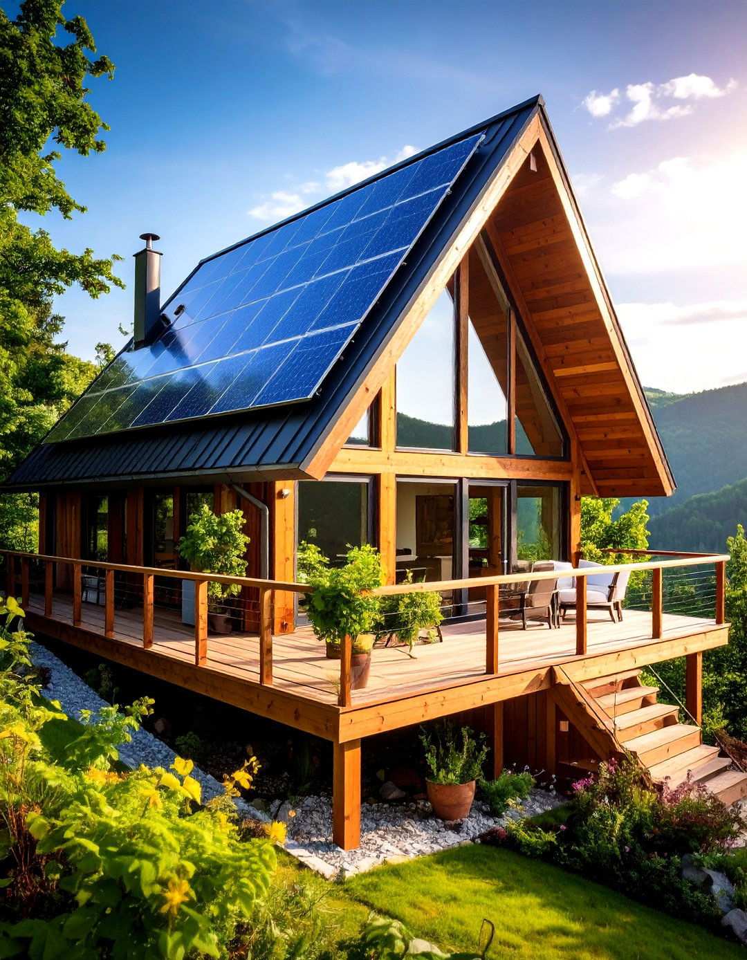 Sustainable Building Materials and Construction Methods - 20 a Frame House With Balcony