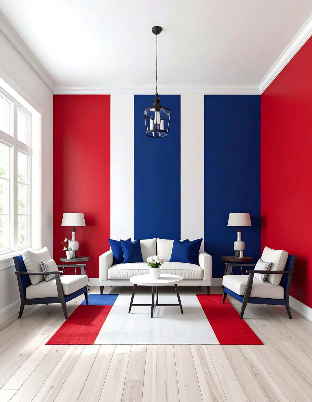 Team Color Paint Scheme Design - 20 Baseball Room Decor Ideas