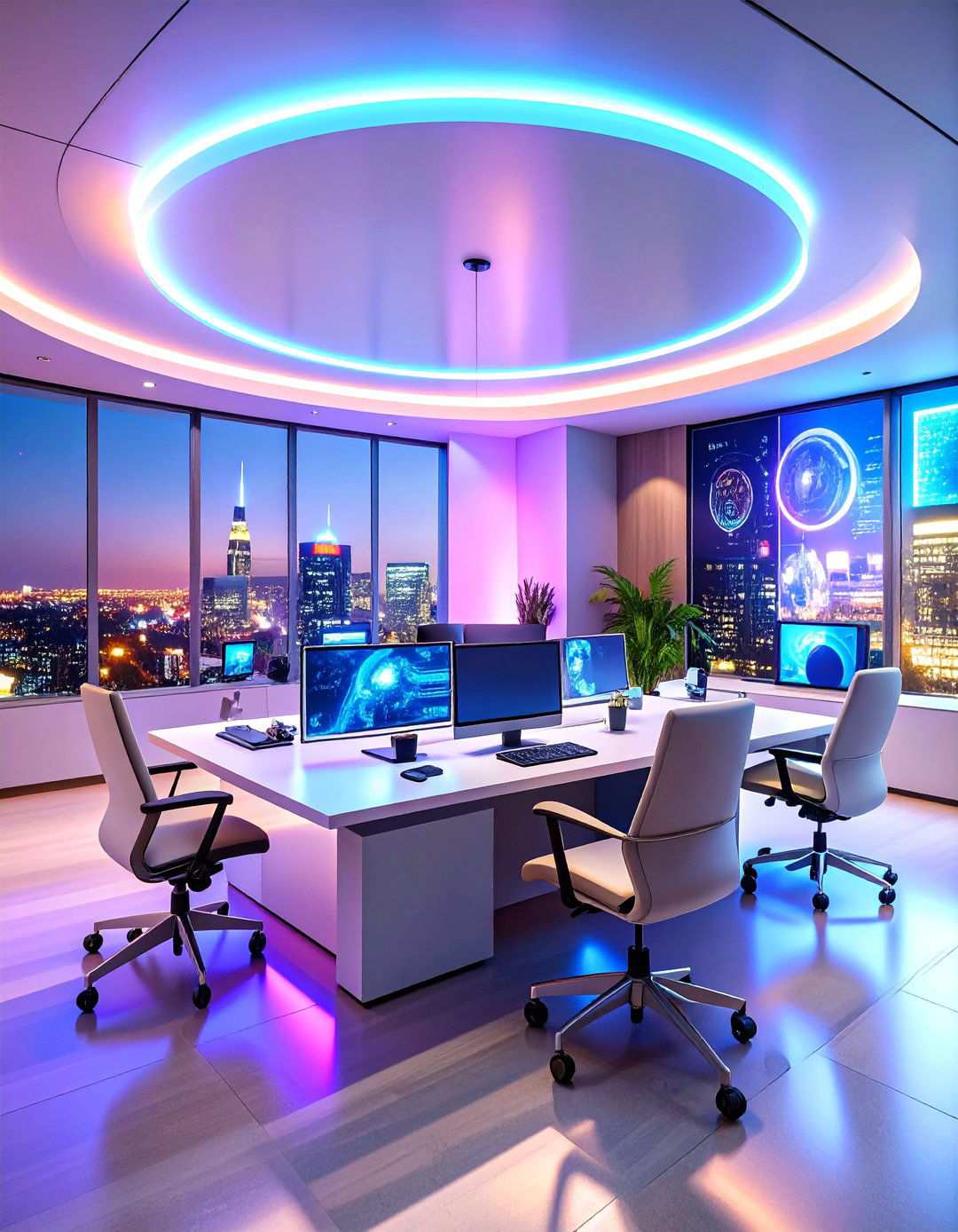 Telepresence s Interior Design with Full Immersion Communication Spaces - 20 2100s Interior Design Ideas