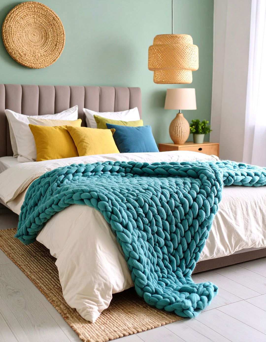 Textural Layering Adds Depth to Bedroom Decor - 20 Bedroom Decor Ideas