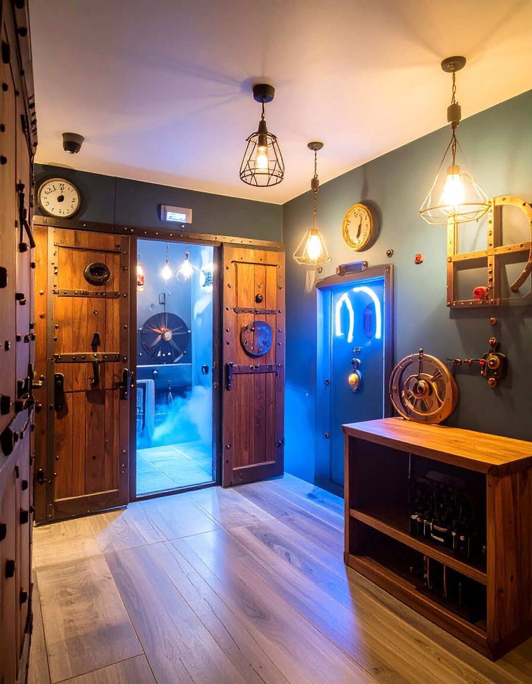 Themed Escape Room Experience - 20 Basement Game Room Ideas
