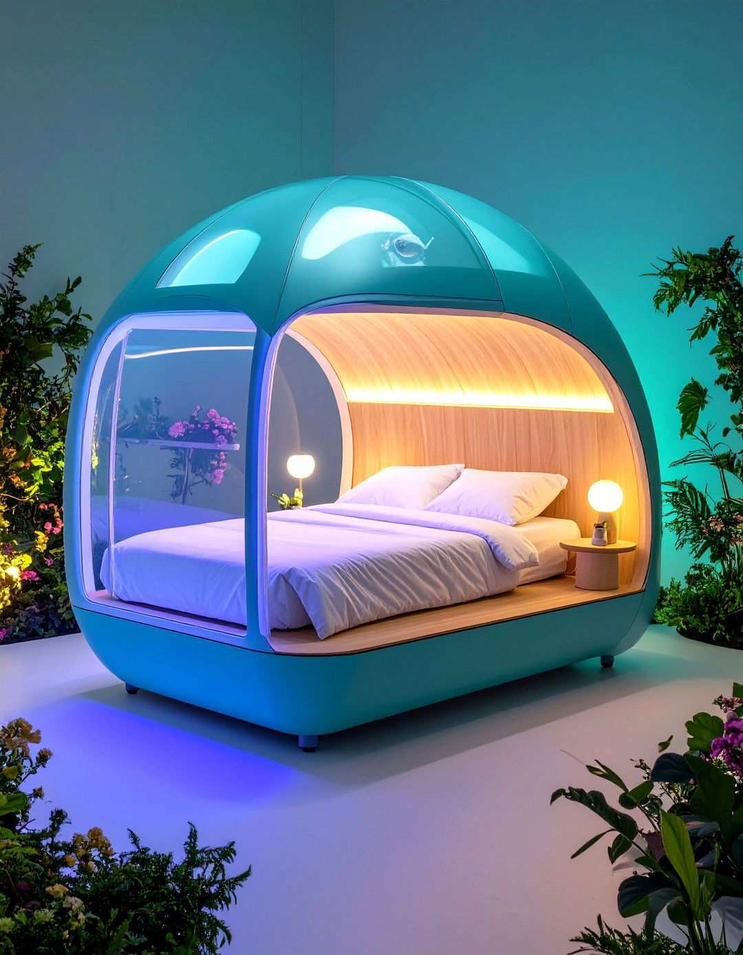 Therapeutic Sleep Pods with Regenerative Technology - 20 2100s Room Ideas