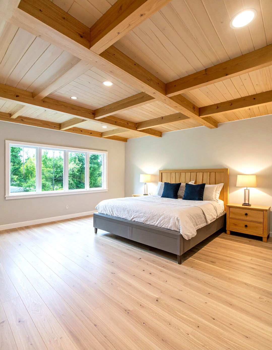 Track Mounted Beadboard Ceiling for Basement Upgrades - 20 Beadboard Ceiling Design Ideas