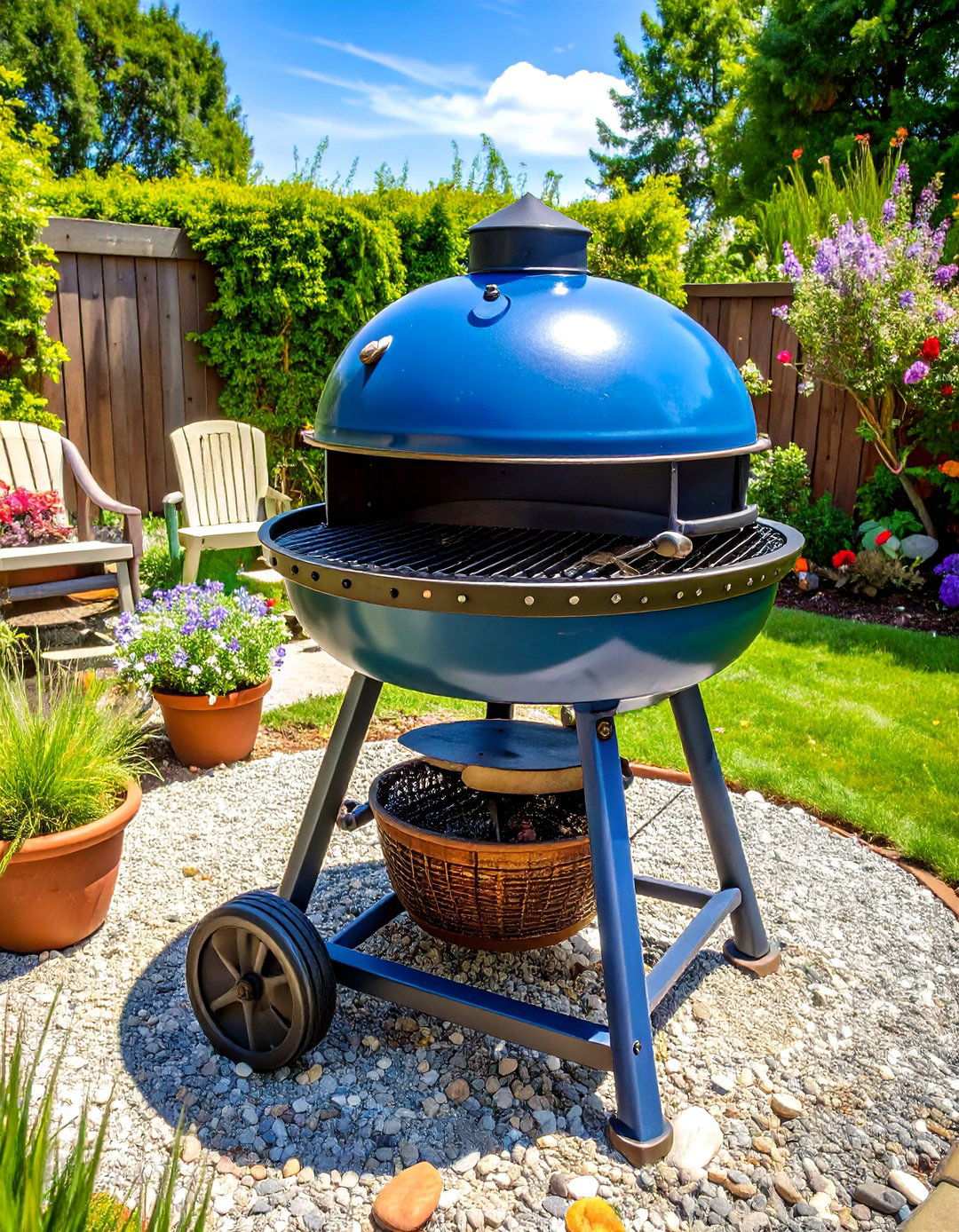 Tractor Rim Upcycled BBQ Pit - 20 Bbq Pit Ideas