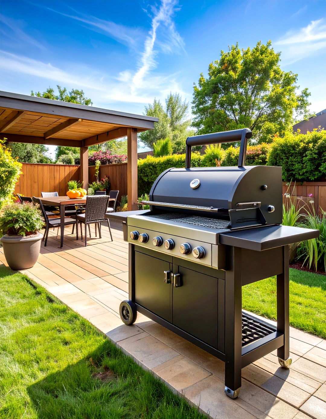 Triple Zone BBQ Smoker Griddle Pit - 20 Bbq Pit Ideas