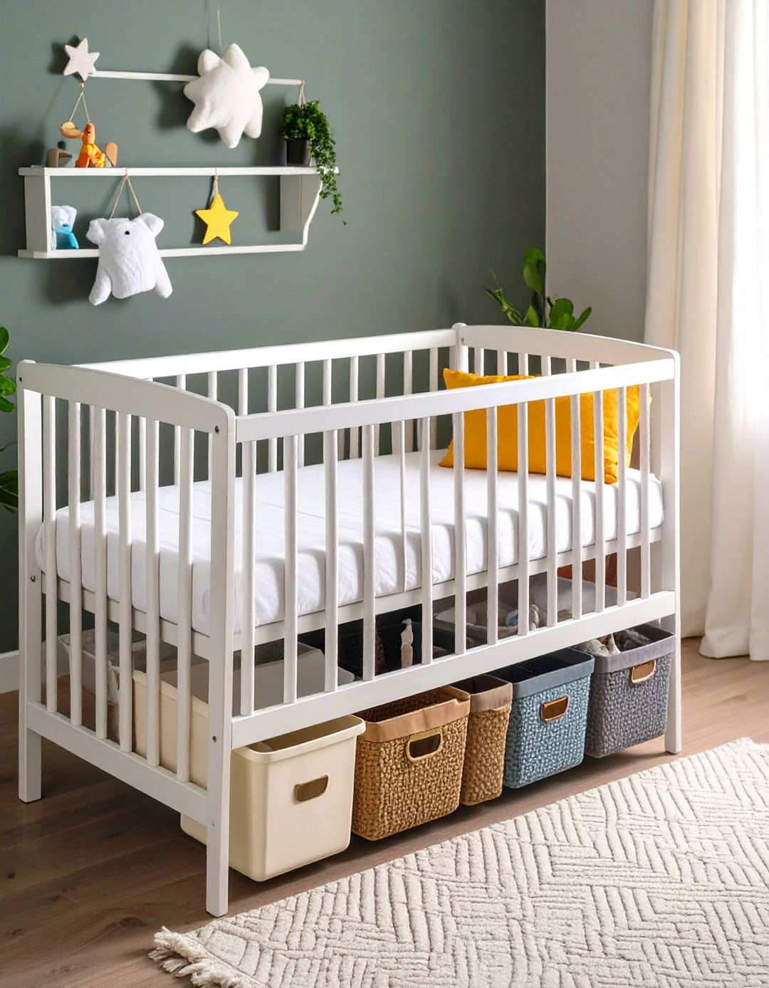 Under Crib Storage Baby Room Maximization - 20 Baby Room Ideas