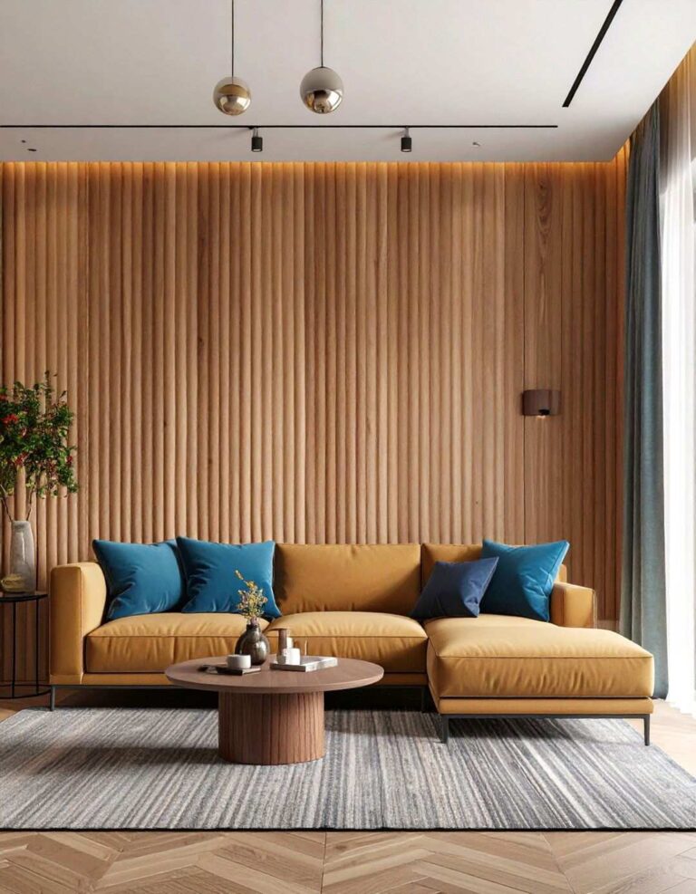 Vertical Floor to Ceiling Beadboard Statement Wall - 20 Beadboard Wall Ideas