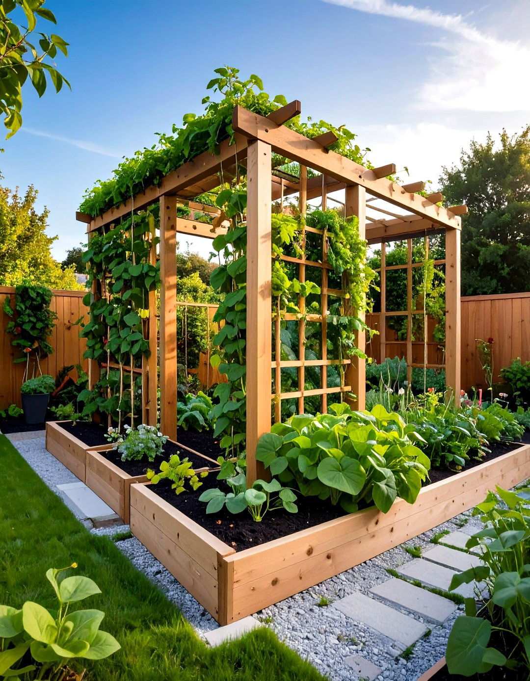 Vertical Gardening - 20 Vegetable Garden Ideas