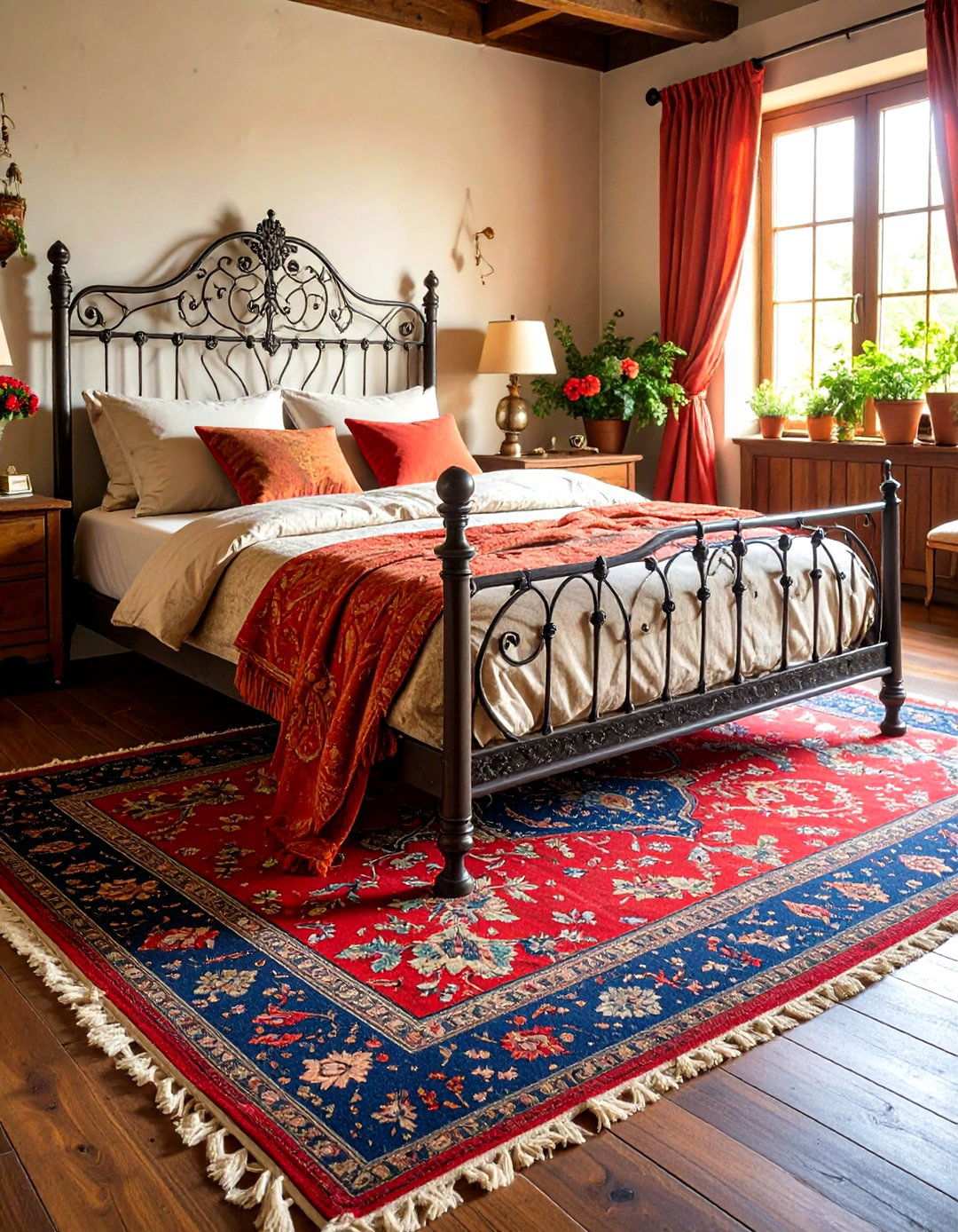 Vintage Bedroom Rug Character - 20 bedroom rug ideas