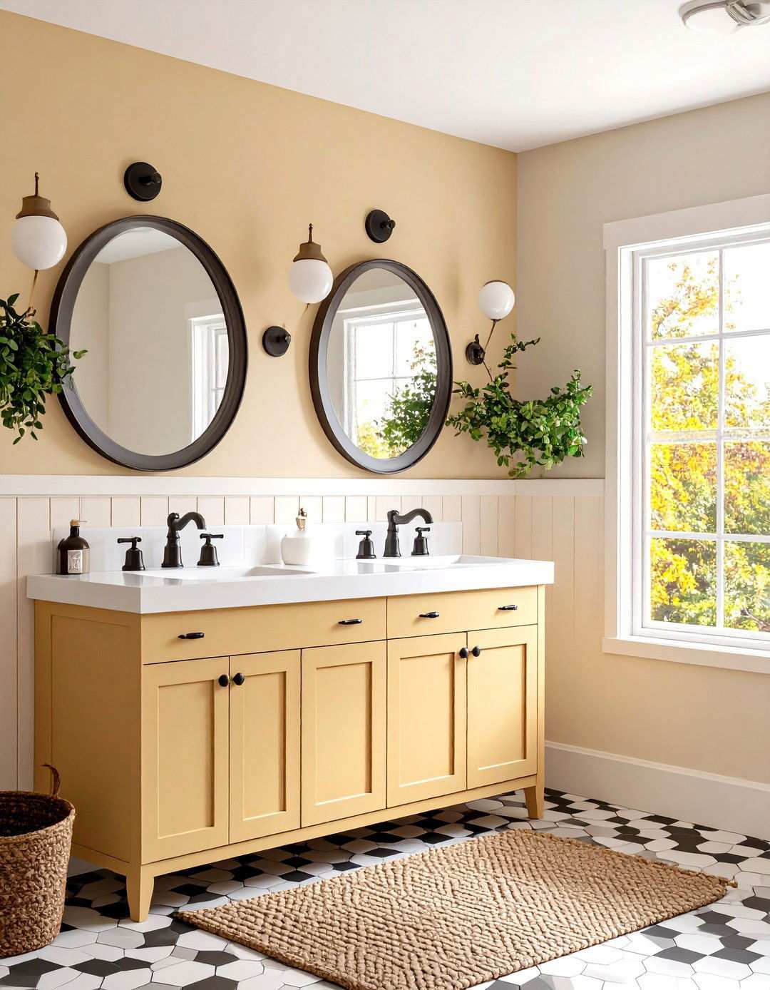 Vintage Fixture Cottage Revival - 20 Beadboard Bathroom Ideas