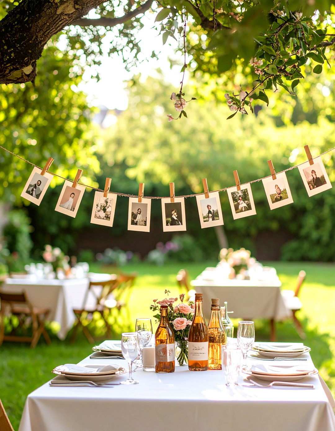 Vintage Inspired Styling for Backyard Wedding Authenticity - 20 Backyard Wedding Ideas