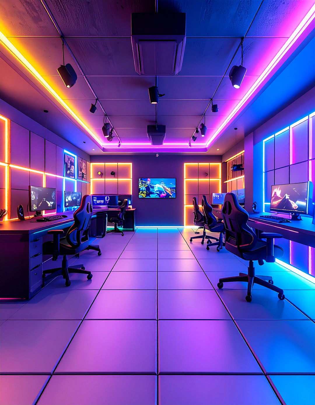 Virtual Reality Gaming Experience - 20 Basement Game Room Ideas