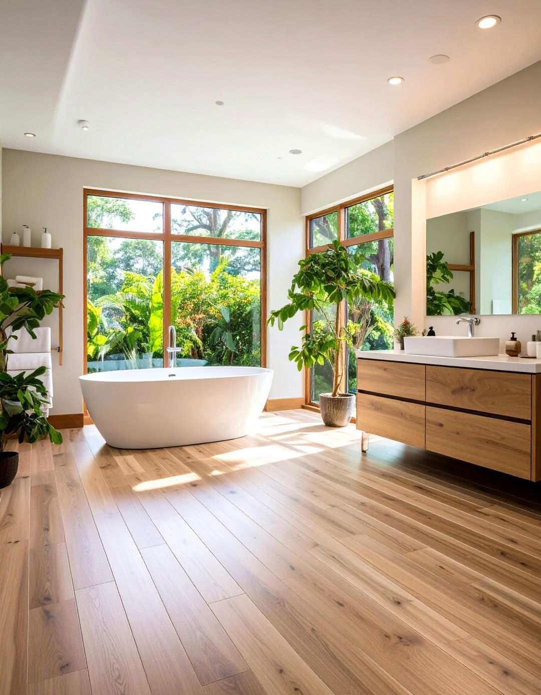Waterproof Laminate Bathroom Flooring - 20 Bathroom Flooring Ideas