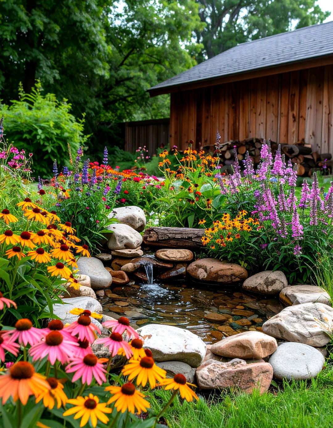 Wildlife Friendly Planting Animates the Backyard Oasis - 20 Backyard Oasis Ideas