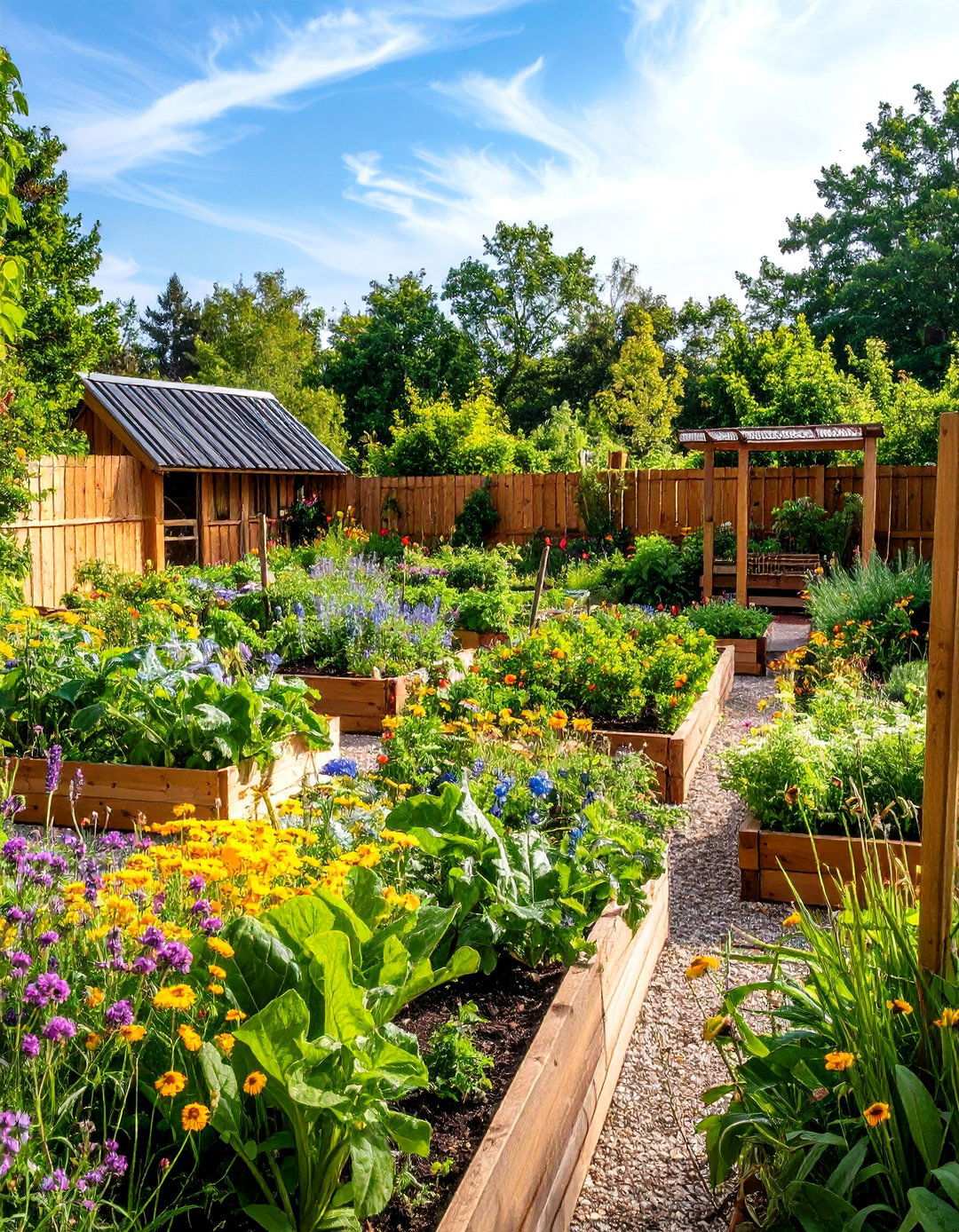 Wildlife Friendly Vegetable Garden - 20 Vegetable Garden Ideas