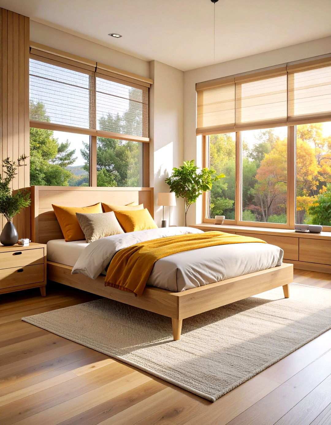 Window Seat Wonder Bedroom - 20 Bedroom Layout Ideas