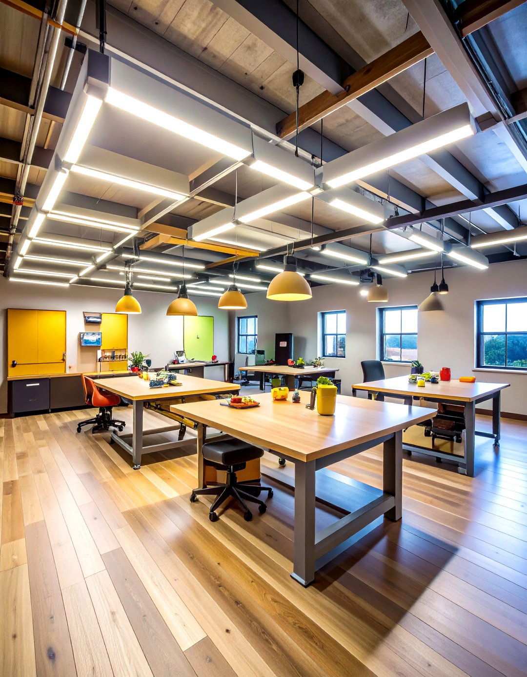 Workshop and Utility Basement Lighting Systems - 20 Basement Lighting Ideas