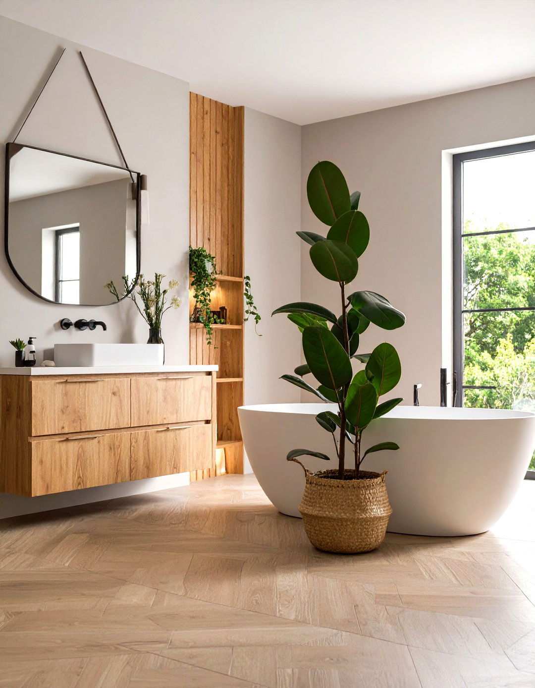 ZZ Plant Bathroom Plant for Beginner Gardeners - 20 Best Plants for Bathroom